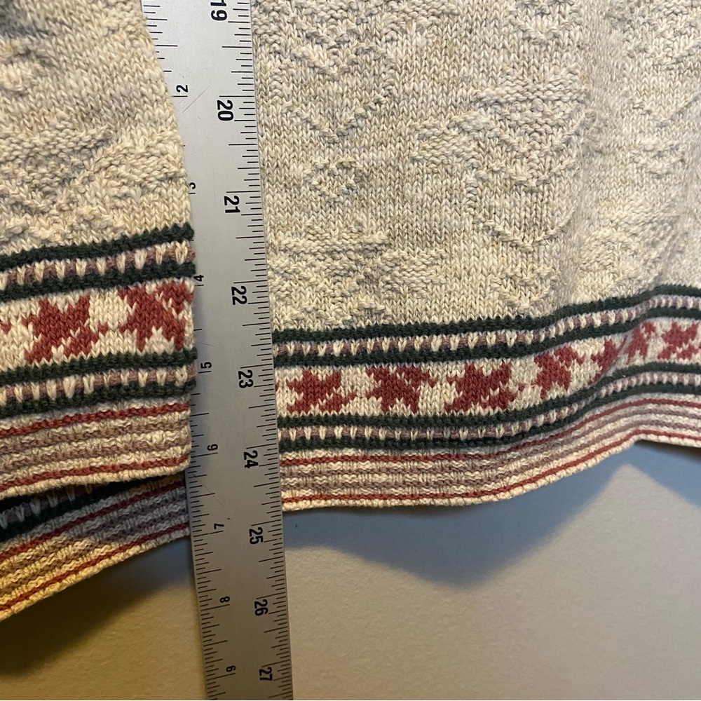 Vintage Cottagecore Pullover Women’s Large Chelsea Garden Floral Knit Sweater - Picture 9 of 10
